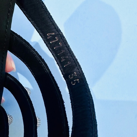 BALENCIAGA Studded Slide Sandal, 35 - Picture 12 of 13